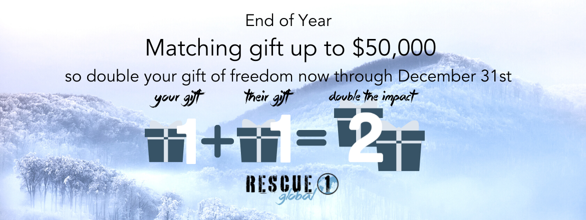 Every donation given up to December 31st will be doubled!