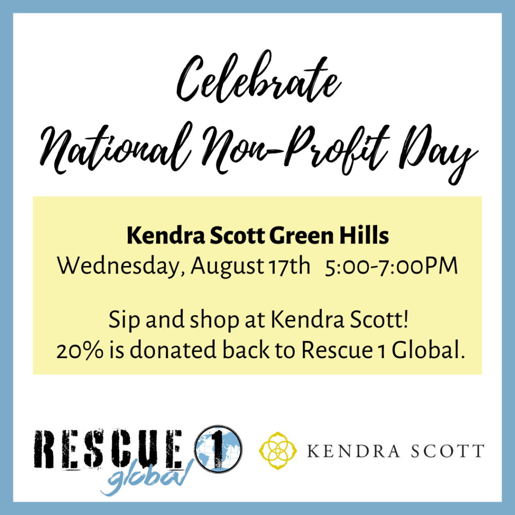 Kendra Scott Supports Rescue 1 Global!